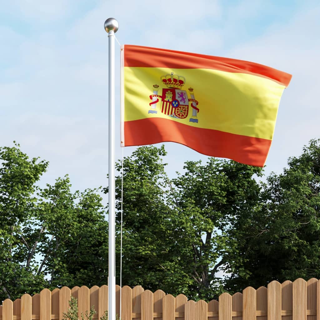 ZZSRJ Spanien-Flagge 90x150cm Polyester Fade Spanische Flagge Banner Feiern  Große Flagge (Color : A, Größe : 90 x 150cm)