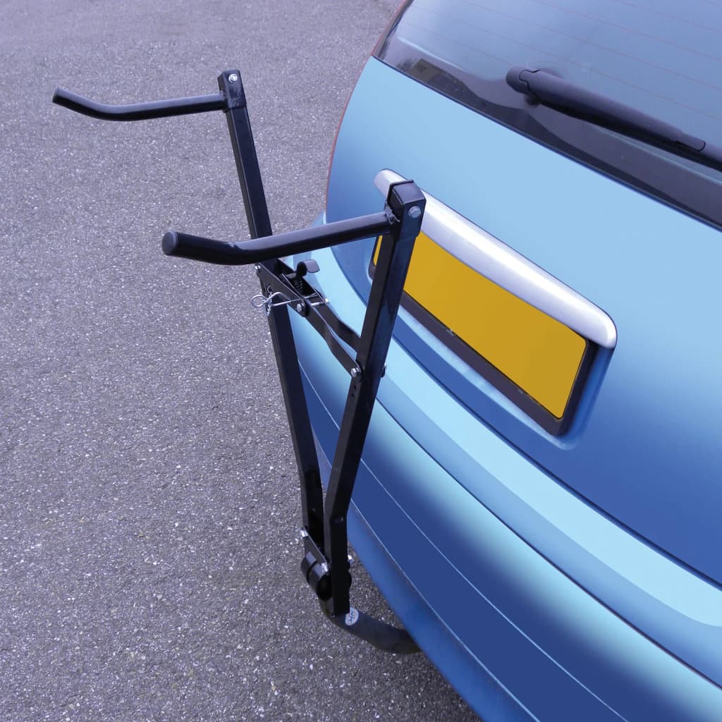 Carpoint Fahrradträger auf Anhängerkupplung mit Kennzeichenhalter 30kg