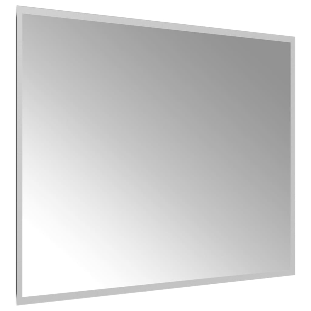 vidaXL LED-Badspiegel 80x60 cm
