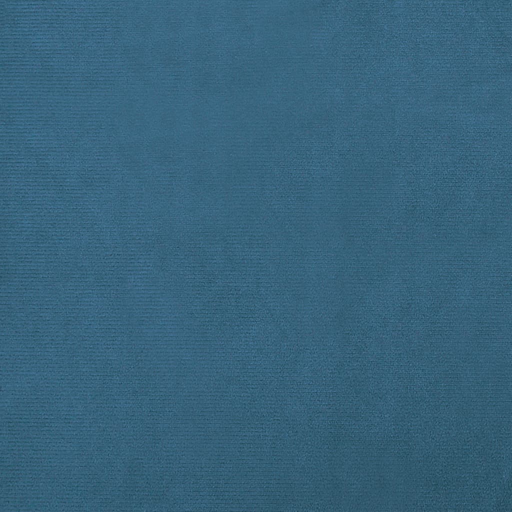 vidaXL Kindersofa Blau 100x50x26 cm Samt