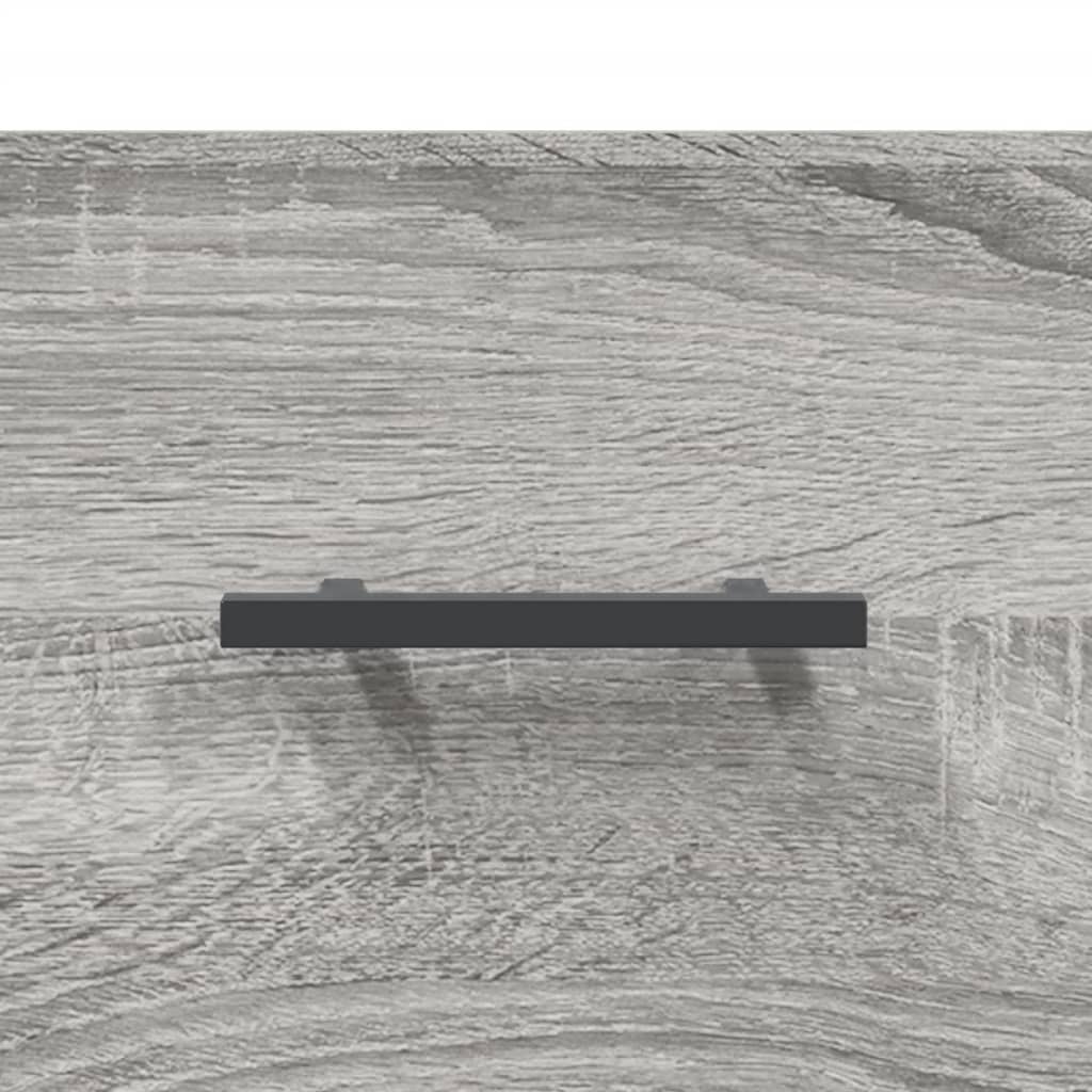 vidaXL Sideboard Grau Sonoma 100x36x60 cm Holzwerkstoff