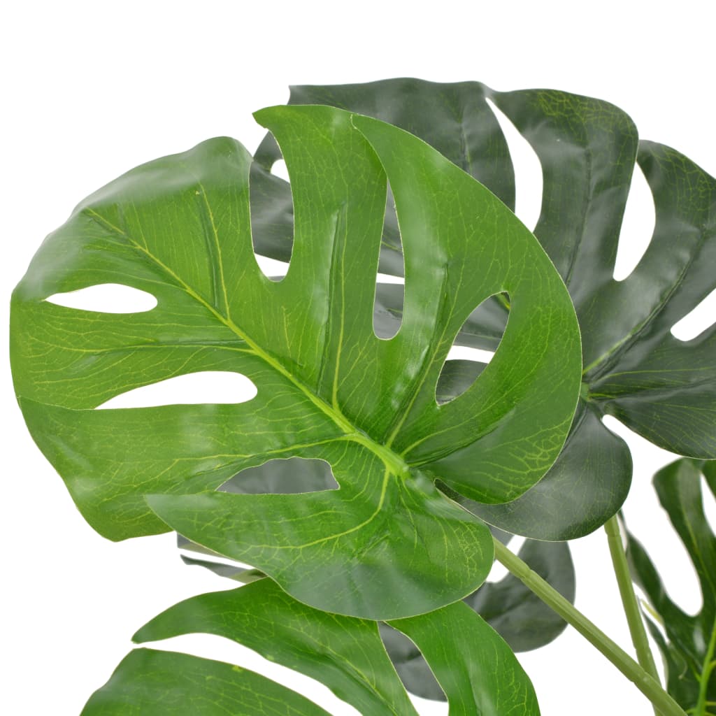 vidaXL Künstliche Pflanze Monstera mit Topf Grün 100 cm