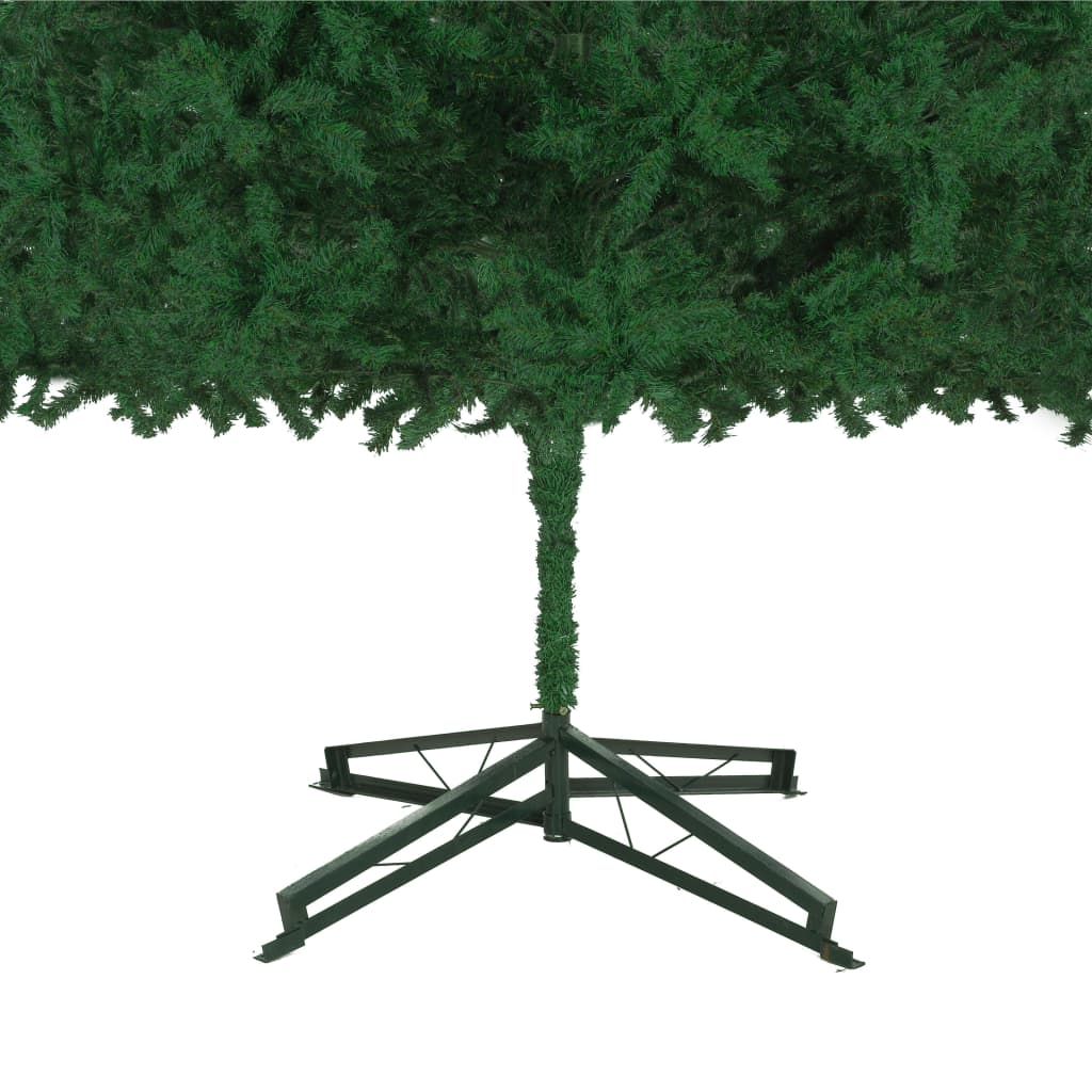 vidaXL Künstlicher Weihnachtsbaum mit Beleuchtung 500 cm Grün