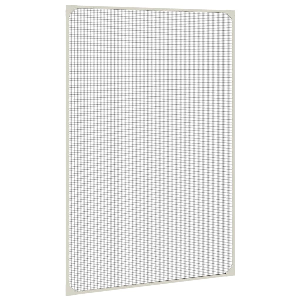 vidaXL Magnet-Insektenschutz für Fenster Weiß 80x120 cm