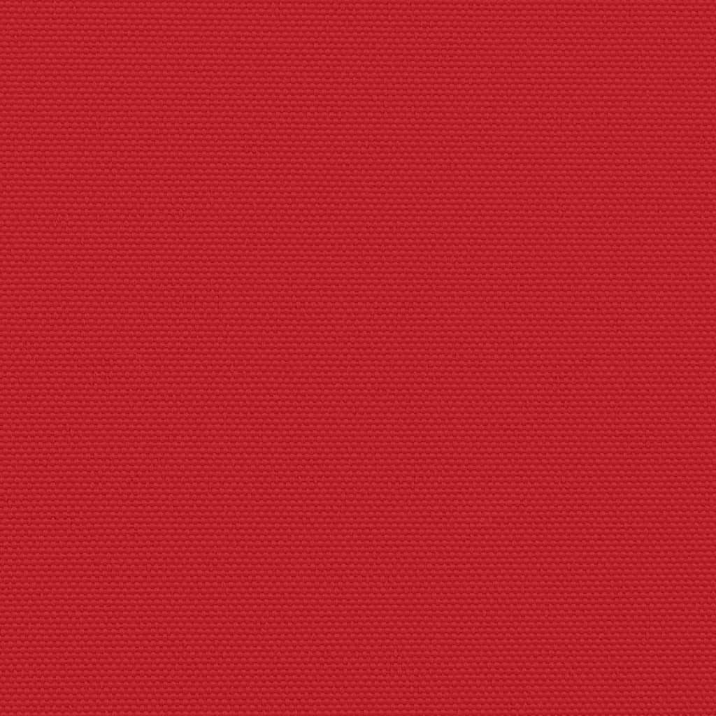 vidaXL Seitenmarkise Ausziehbar Rot 200x600 cm