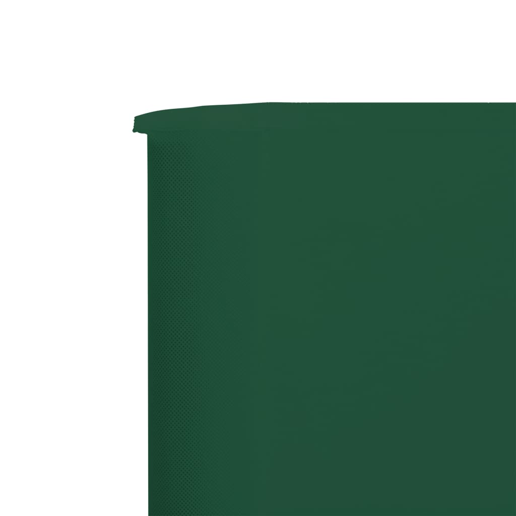 vidaXL 6-teiliges Windschutzgewebe 800 x 160 cm Grün