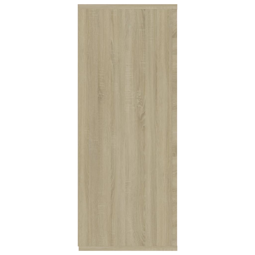 vidaXL Sideboard Sonoma-Eiche 105x30x75 cm Holzwerkstoff