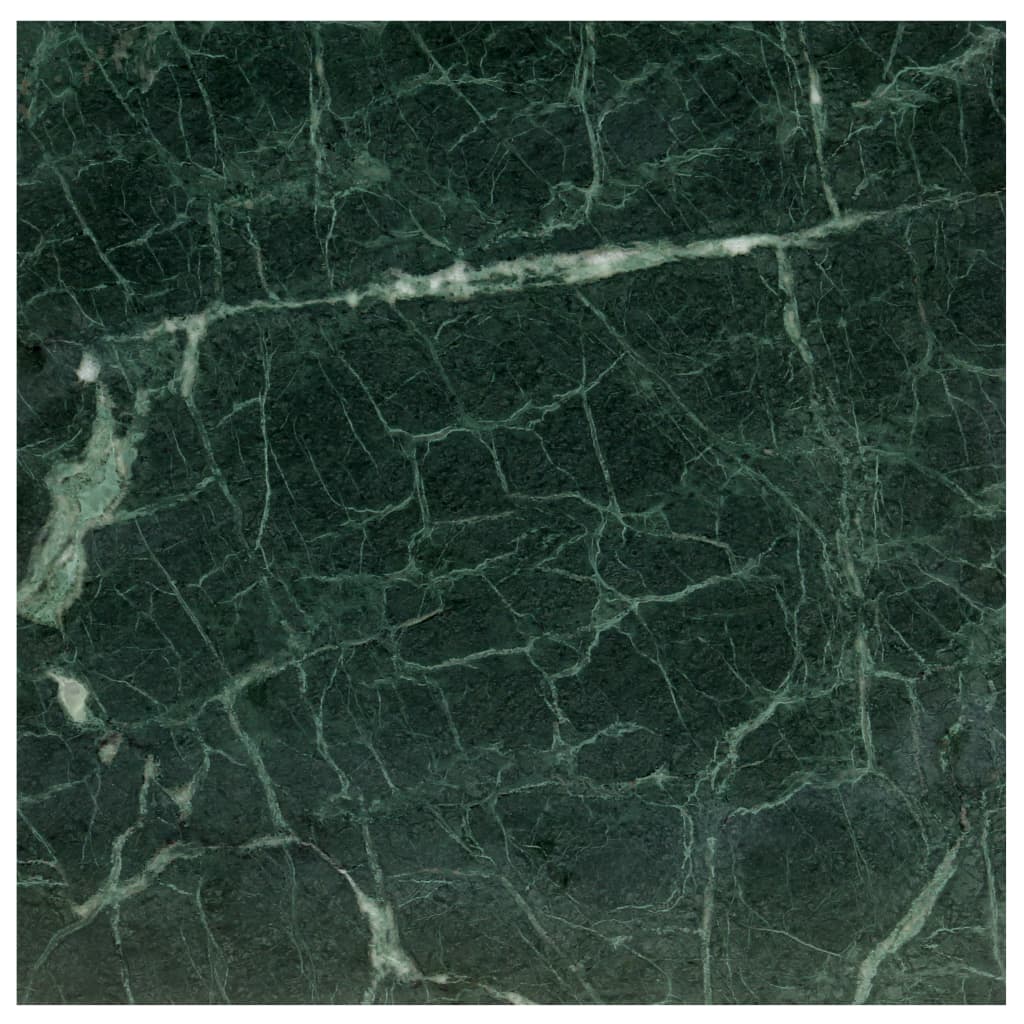 vidaXL Couchtisch Grün 60×60×35 cm Echtstein in Marmoroptik