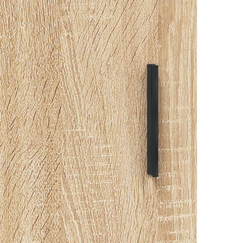 vidaXL Schreibtisch Sonoma-Eiche 140x50x75 cm Holzwerkstoff