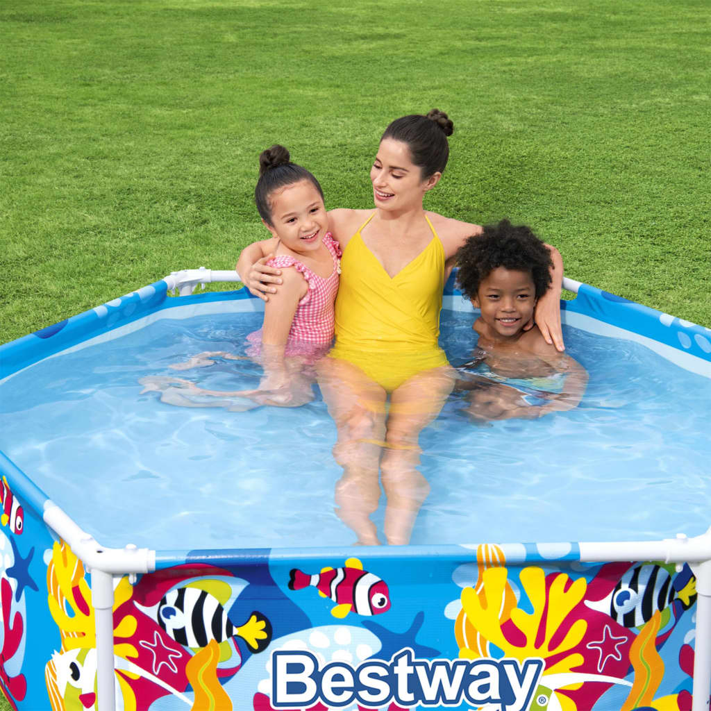 Bestway Steel Pro UV Careful Aufstellpool für Kinder 183x51 cm