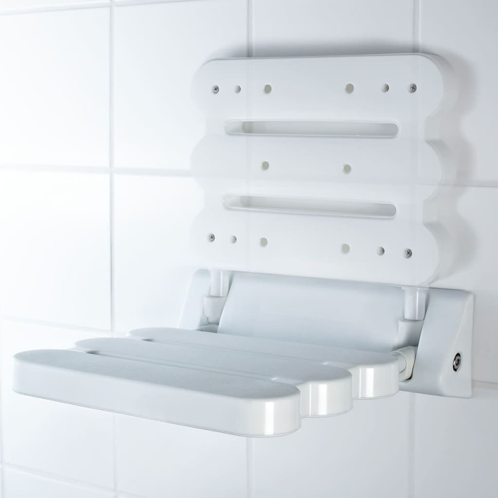 RIDDER Klappbarer Duschsitz Weiß A00200101