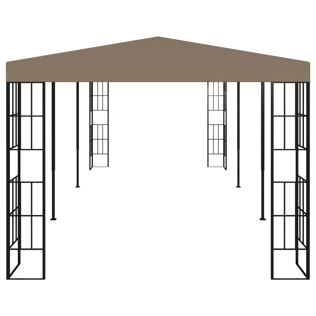 vidaXL Pavillon 6x3 m Taupe