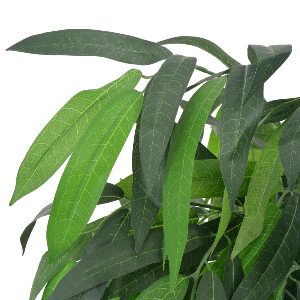 vidaXL Künstliche Pflanze Mangobaum mit Topf Grün 140 cm