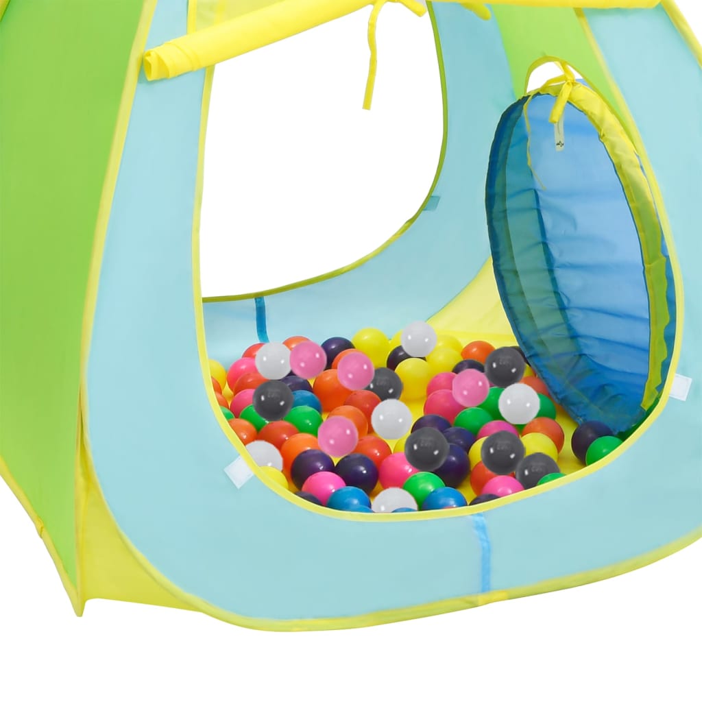 vidaXL Kinderspielzelt mit 350 Bällen Mehrfarbig