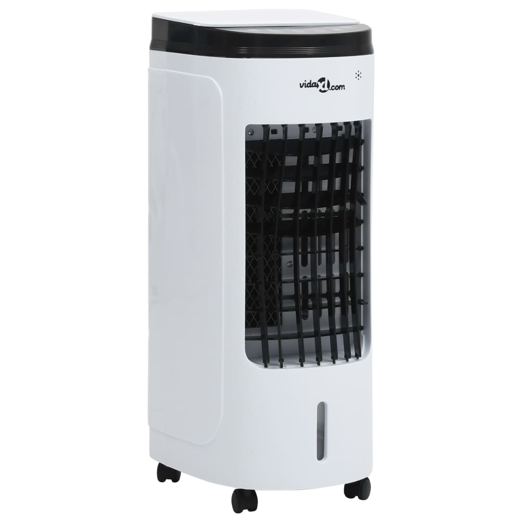 vidaXL 3-in-1 Mobiler Luftkühler Weiß und Schwarz 60 W