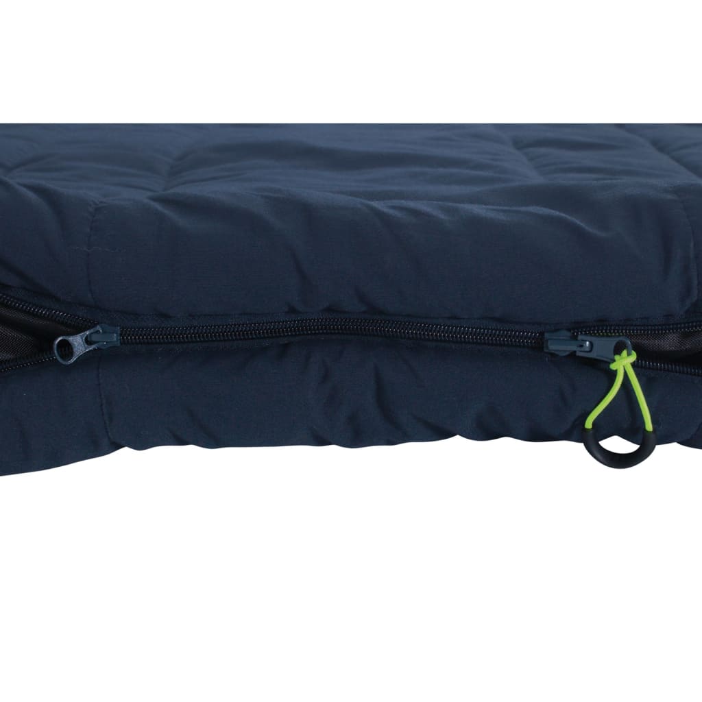 Outwell Schlafsack Camper Lux Reißverschluss Links Dunkelblau