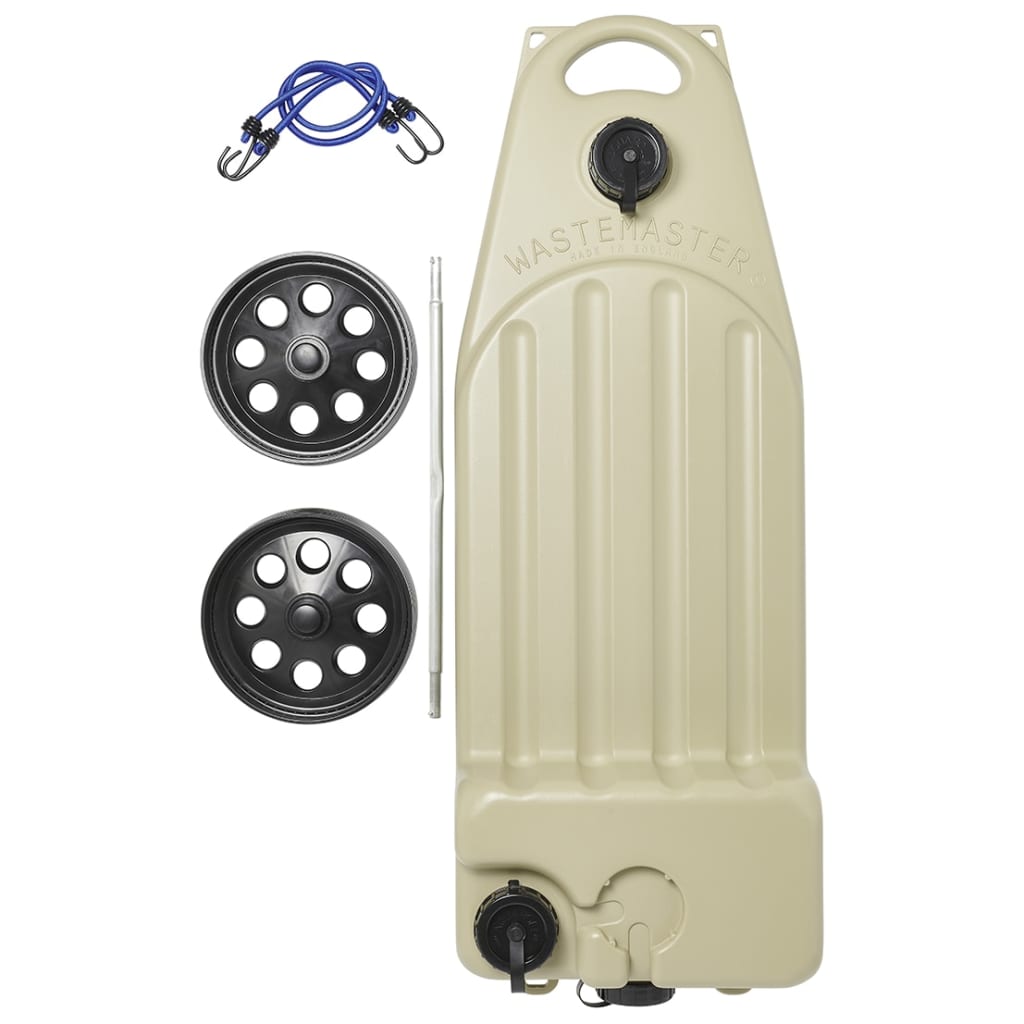 aquaroll Abwassertank Wastemaster 38 L Beige | vidaXL.de