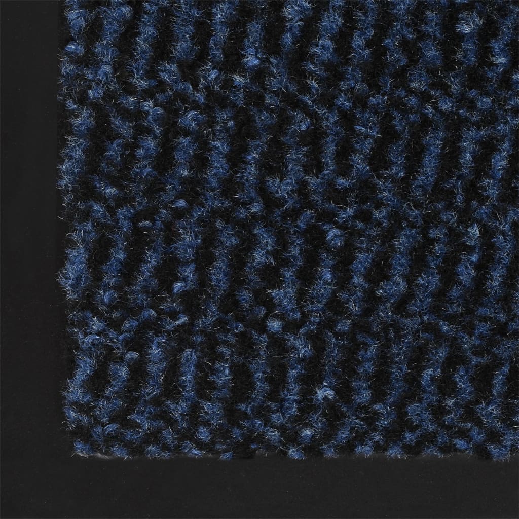 vidaXL Fußmatte getuftet 60x180 cm Blau