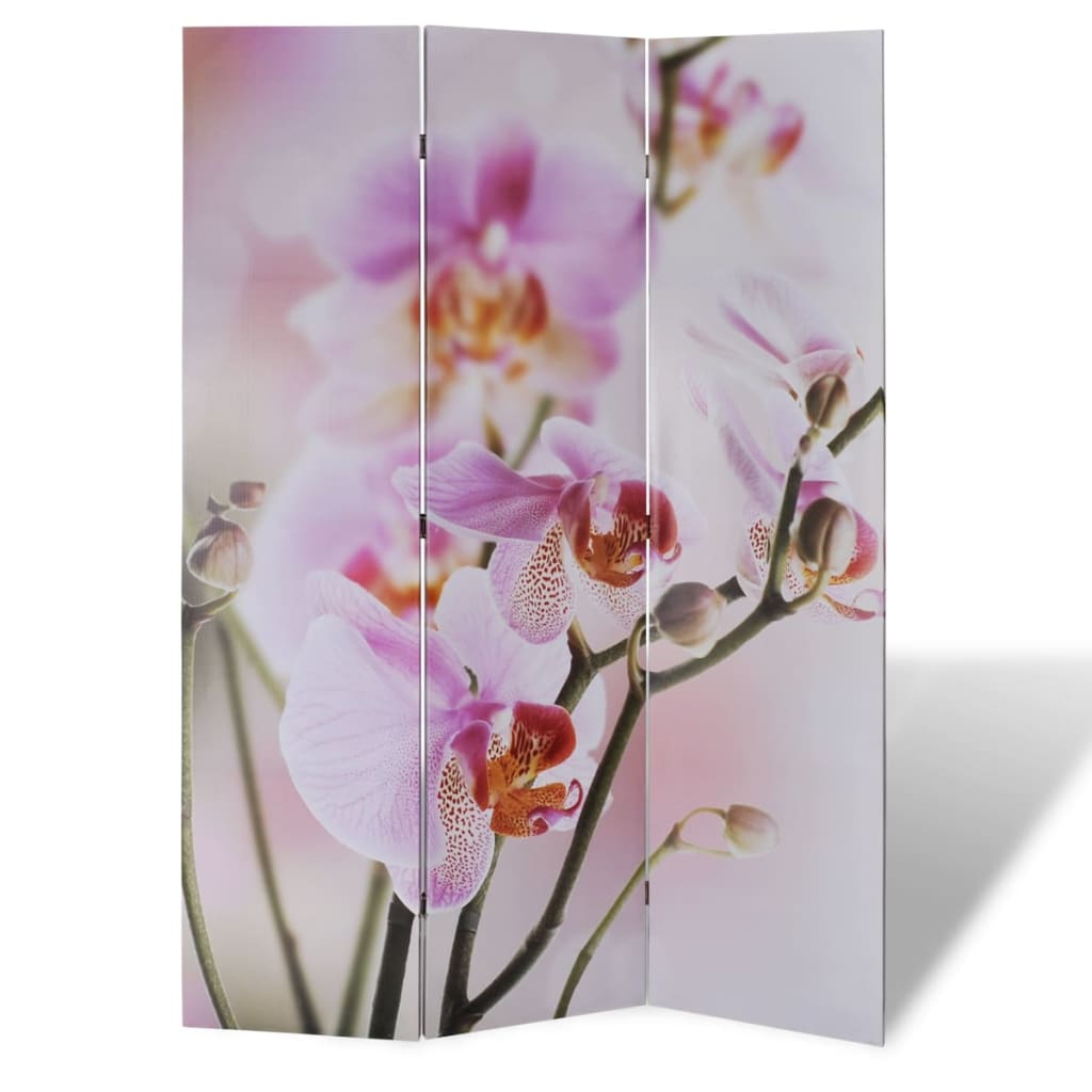 vidaXL Raumteiler klappbar 120 x 170 cm Blume