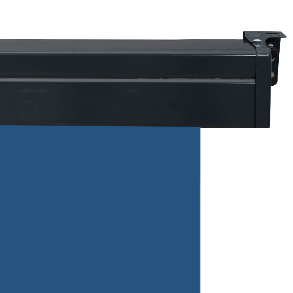 vidaXL Balkon-Seitenmarkise 170 × 250 cm Blau