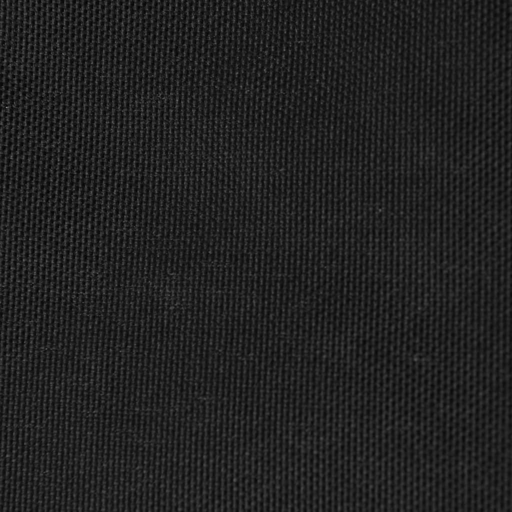 vidaXL Sonnensegel Oxford-Gewebe Quadratisch 5x5 m Schwarz
