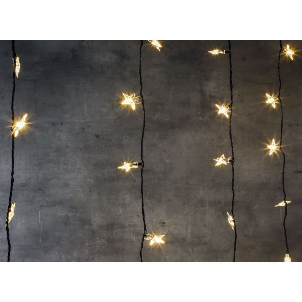 HI Sternen-Lichtervorhang Fairy mit 100 LEDs