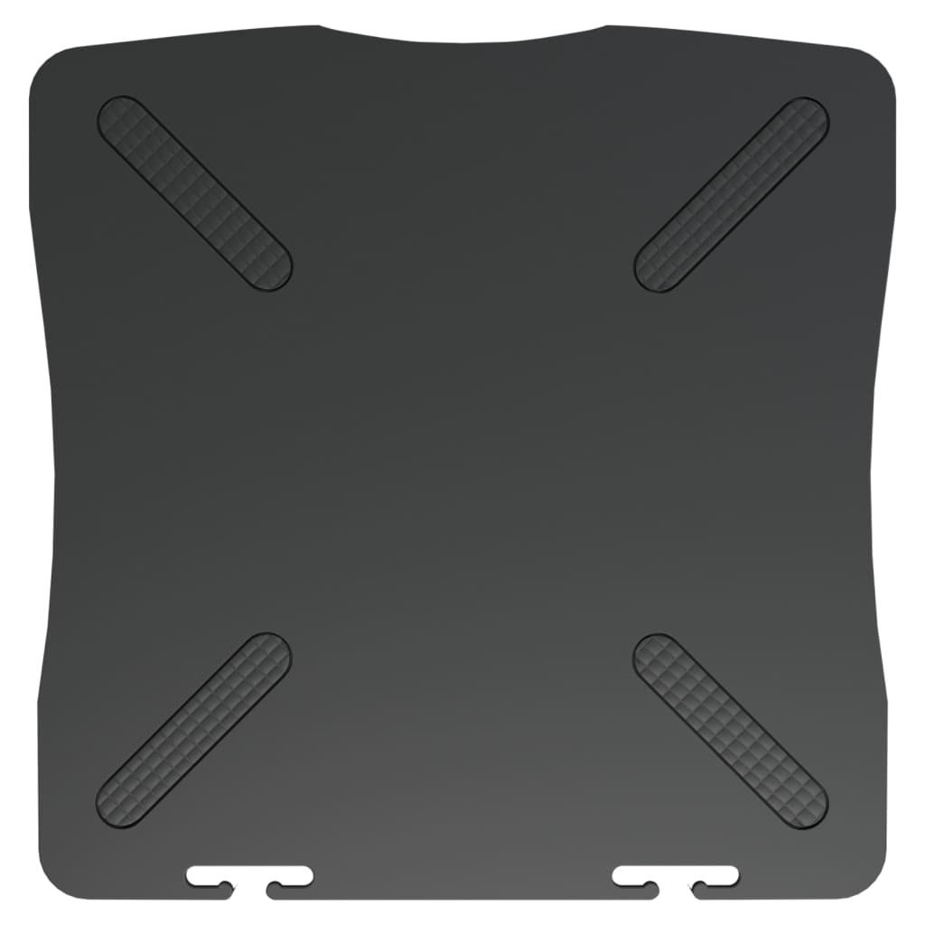 vidaXL Monitorständer Schwarz 33,5x34x10,5 cm