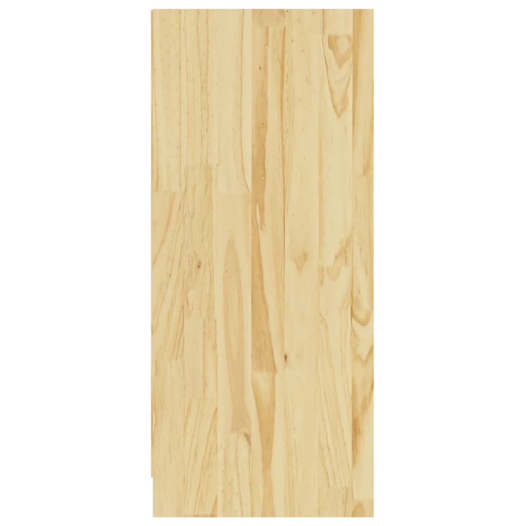 vidaXL Sideboard 70x33x76 cm Massivholz Kiefer
