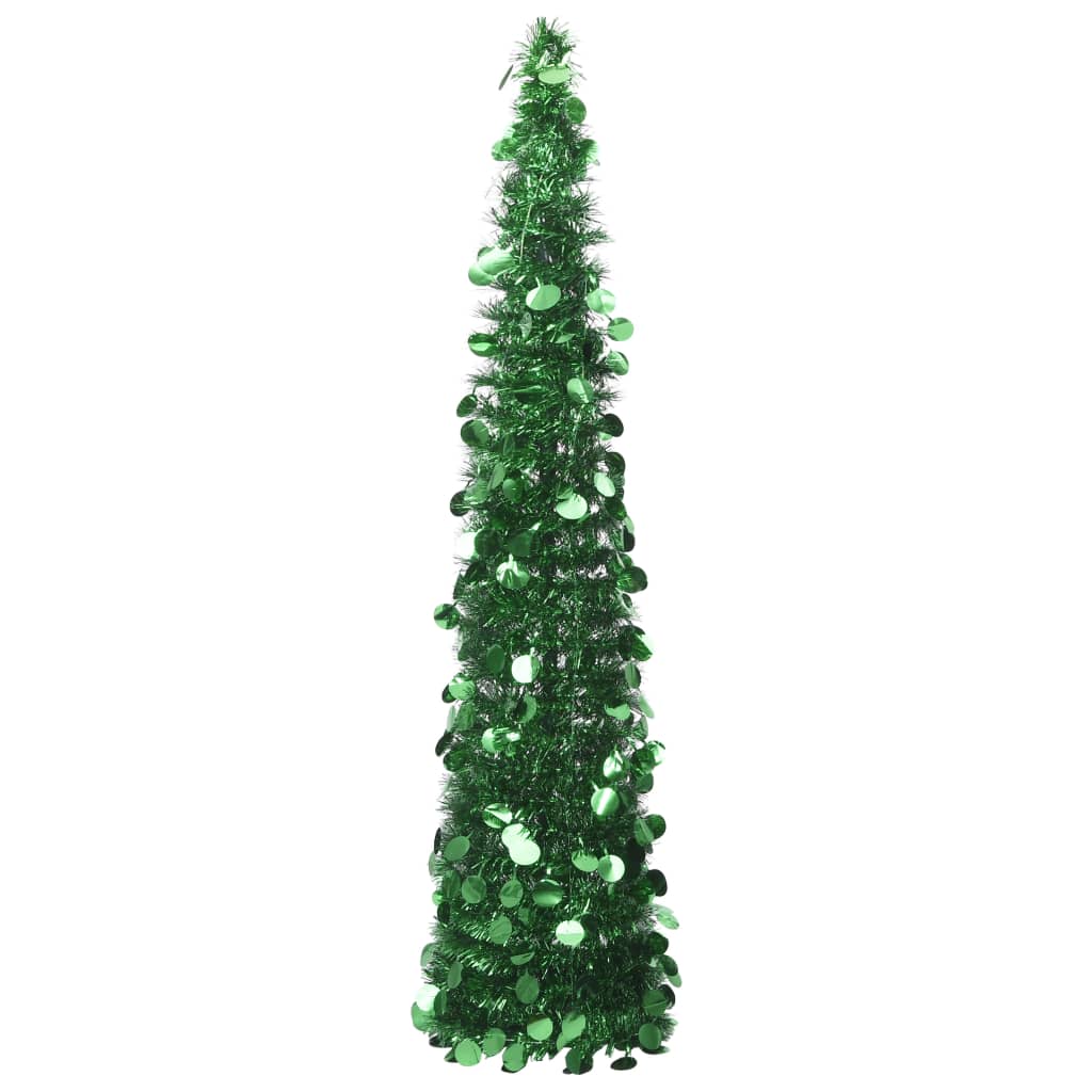 vidaXL Künstlicher Pop-Up-Weihnachtsbaum Grün 150 cm PET
