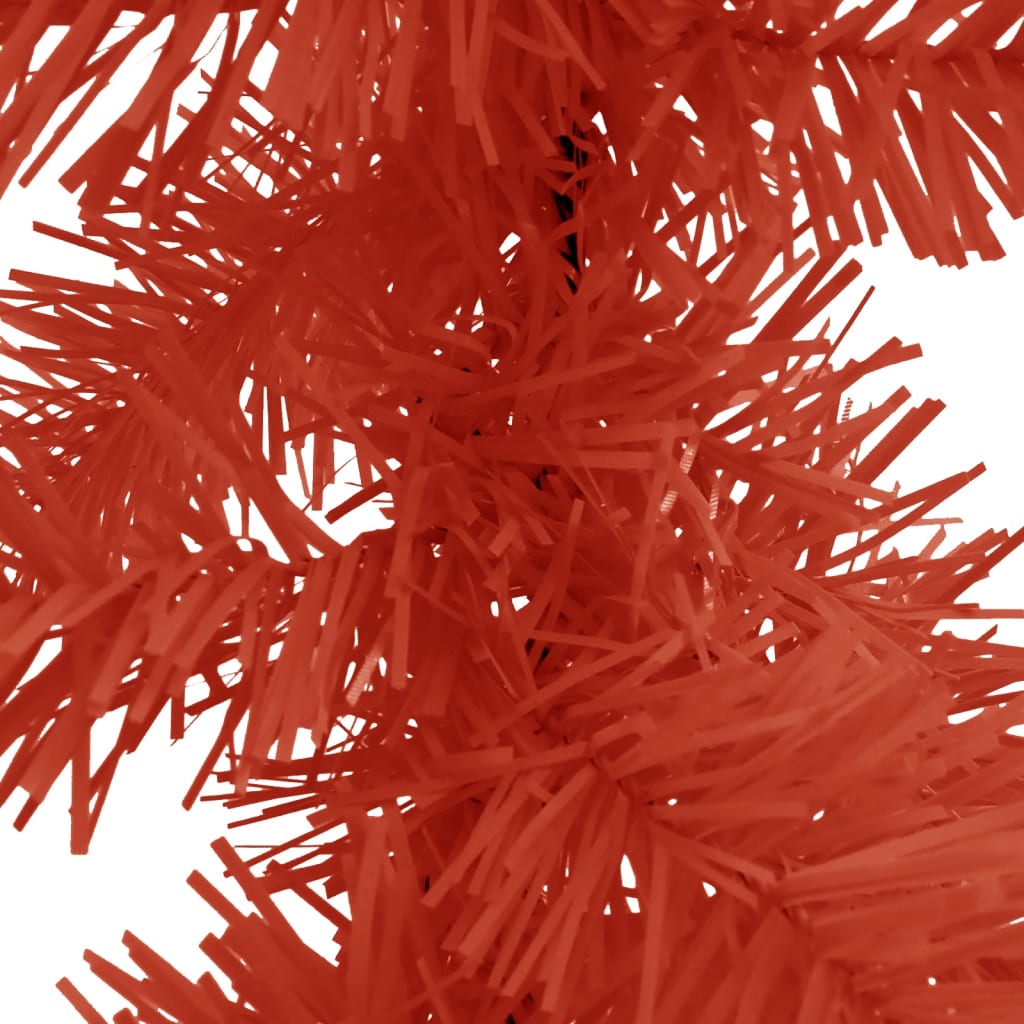 vidaXL Weihnachtsgirlande mit LED 5 m Rot