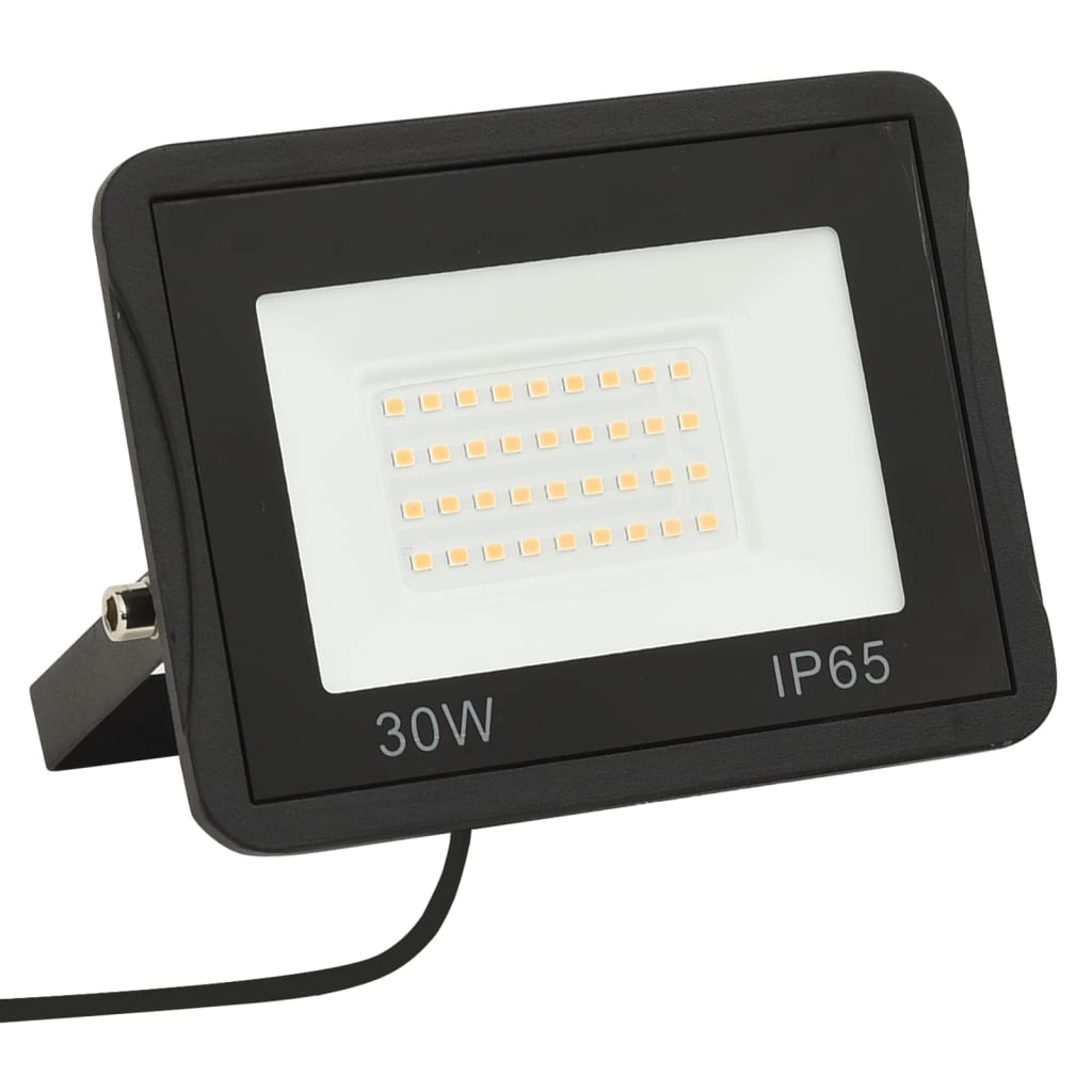 vidaXL LED-Fluter 30 W Warmweiß