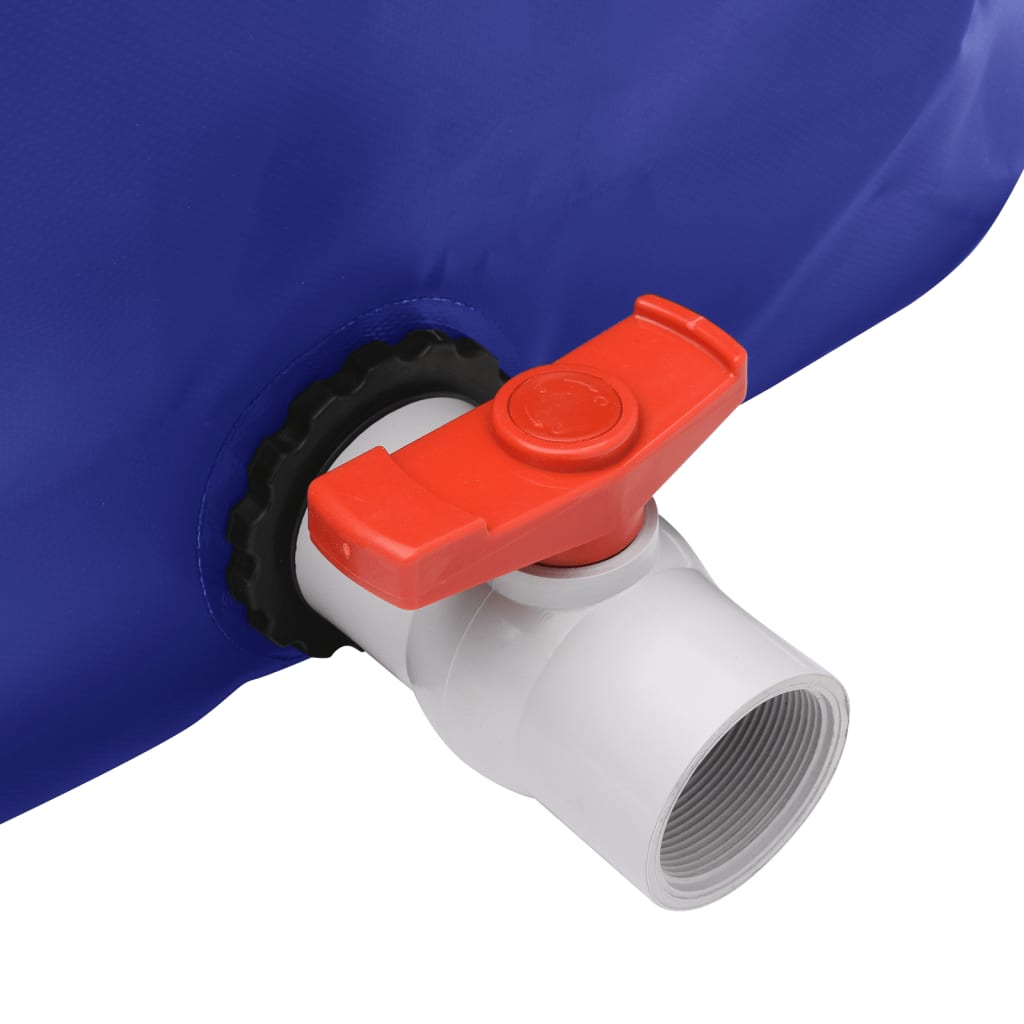 vidaXL Wassertank mit Wasserhahn Faltbar 670 L PVC