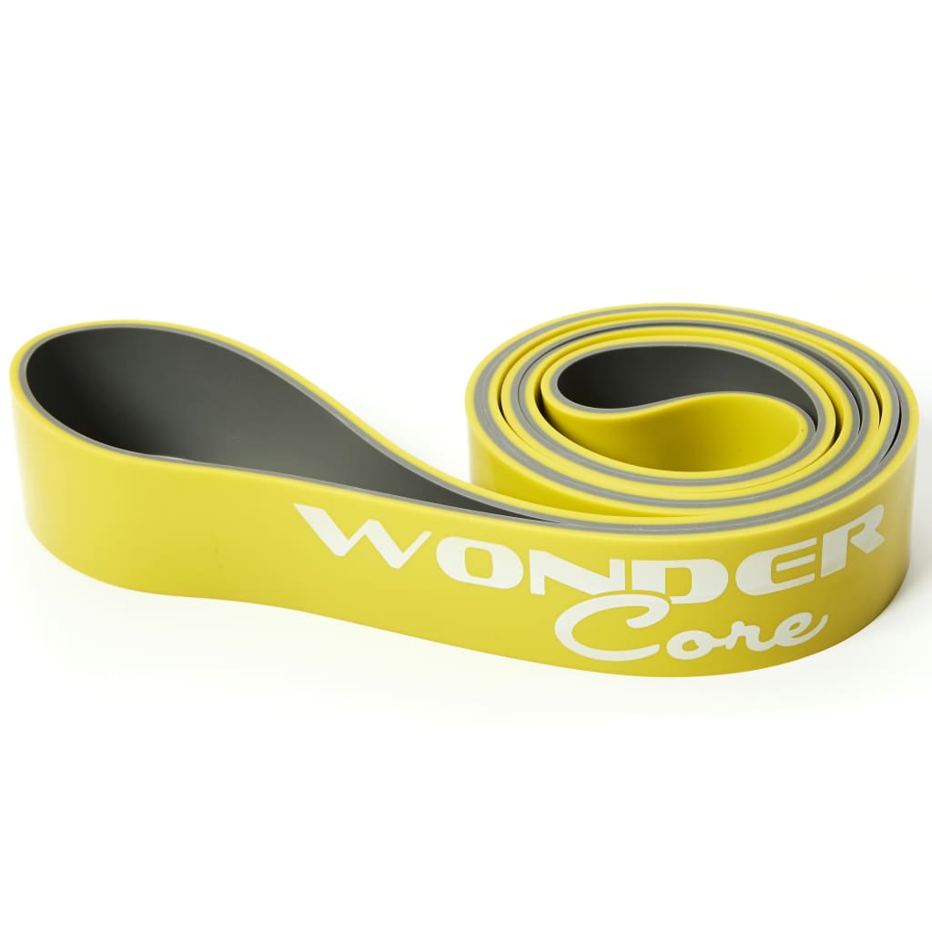 Wonder Core Klimmzugband 4,4 cm Gelb und Grau WOC048