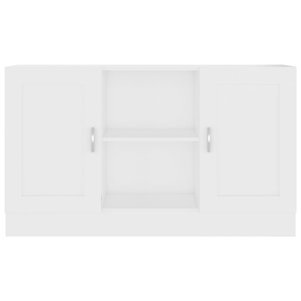 vidaXL Sideboard Weiß 120x30,5x70 cm Holzwerkstoff