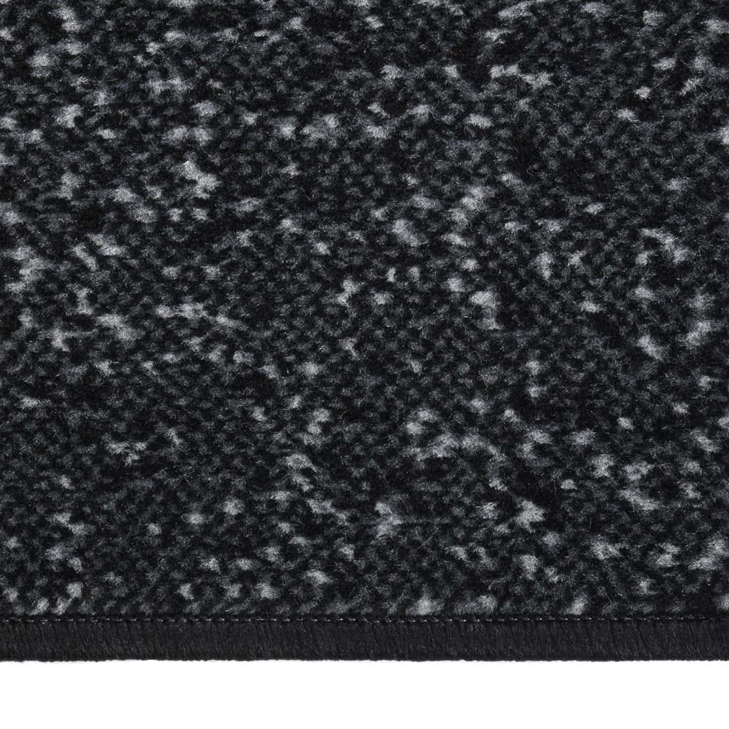 vidaXL Teppichläufer BCF Anthrazit 100x350 cm