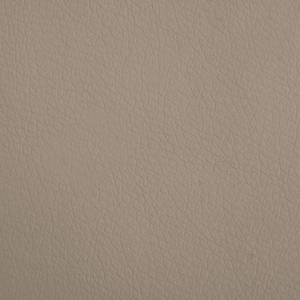 vidaXL Hundebett Cappuccino-Braun 70x45x30 cm Kunstleder