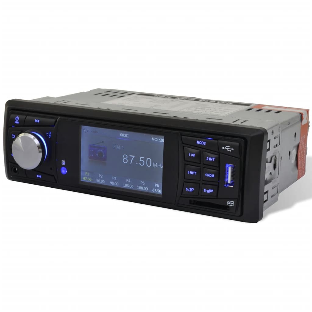 Multimedia Autoradio Monitor 1 DIN FM Radio
